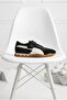 Women's Colorful Sole Velcro Suede Leather Orthopedic Sneaker Walking Shoes - 2