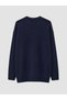 Peak New Season Navy Blue Floral Women's Knit Tunic - 7