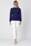 Women's V-Neck Mercerized Knitwear Cardigan - 5