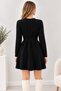 Women's Sweater with Hair Braids - 3