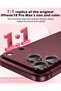 iPhone 18 Pro Compatible Camera Lens Protector with Metal Frame, Rhinestone and Silver Full Coverage Protective Glass - 6