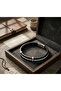 Black & White Leather Fan Bracelet - 4