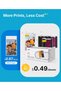 Pearl N200 Pro Portable AI Photo Printer, Instant Mini Picture Printer for iPhone Smartphone, Thermal Dye Sublimation, Bluetooth Sticker Maker 50 Sheets 2x3 Adhesive Paper & 5 Cartridges, Gold - 2