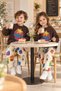 Strawberry Printed Boys and Girls Unisex Top and Bottom Set - 3