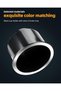 Boat Cup Holder Inserts 2-Piece Replacement Car Base Adapters Rv Universal Inserts Cover - 3