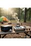 Portable Camping Gas Stove, 2-In-1 High Power Cooker, 3100W Fire Power, Electronic Ignition, Stainless Steel Construction With Carrying Case – Model CM-P3416 - 3