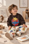 Strawberry Printed Boys and Girls Unisex Top and Bottom Set - 5