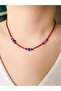 Minimum 2 mm Natural Stone Design Necklace 42 cm - 2