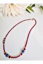 Minimum 2 mm Natural Stone Design Necklace 42 cm - 3