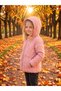 Bow Patterned Water and Wind Resistant Girls' Coat - 2