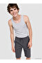 Vizyon New Season Black U-Neck Combed Cotton Men's Undershirt 3-Pack - 2