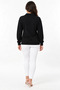 Women's Polo Neck Mercerized Knitwear Blouse - 4