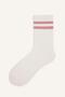 Bow Patterned 3-Piece Socks for Girls (Ns) - 3