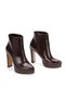 Vice Women's Patent Leather Look Platform Heeled Boots - 2