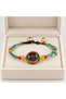 Ethnic Patterned Colorful Beaded Handmade Bracelet – Bohemian Chic Women's Accessory - 2