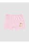 Ozmarka New Season Pink Printed Girls' Boxers 5-Pack - 6