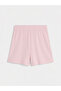 Ozmarka New Season Pink Cherry Printed Women's Shorts Pajama Set - 7