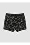 Özmarka New Season Black Boys' Boxer 3-Pack - 5