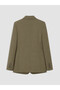 Özmarka New Season Khaki Women's Blazer Jacket - 7