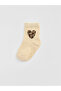 Quality Pieces from Çelebi Store Embroidered Baby Girl Socks 5-Piece Set - 4