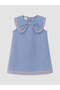 Ozmarka New Season Indigo Bowknot Girls' Jean Dress - 2
