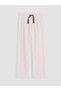 Özmarka New Season Ecru Crew Neck Striped Women's Pajama Set - 4