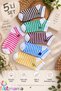 5” Pair of Women's Embroidered Fruit Patterned Socks Set (Extra Soft) - 2