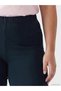 Vizyon New Season Navy Blue Women's Leggings with Elastic Waist - 5