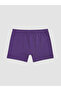 Ozmarka New Season Purple Girls' Boxers - 2