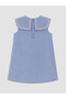 Ozmarka New Season Indigo Bowknot Girls' Jean Dress - 3