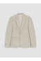 Özmarka New Season Beige Boy's Blazer Jacket and Trousers Set - 5