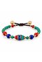 Colorful Beaded Ethnic Patterned Medium Figured Handmade Stylish Bracelet Model - 2