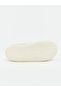Ozmarka New Season Ecru Suede Look Plush Lined Women's House Slippers - 4