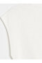 Ozmarka New Season White Gathered 100% Cotton Blouse - 7