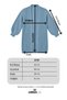 Blue Wide Fit Oversize Beltless Knitwear Cardigan - 4