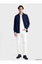 Ozmarka New Season Navy Blue Regular Fit Men's Shirt - 2