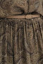 Beli Gathered Belted Skirt - Brown - 3