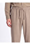 Vizyon New Season Beige Regular Fit Men's Trousers - 3