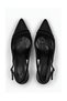 Black Ovis Heeled Genuine Leather Lined Shoes Tx01 - 3