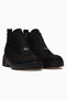 Women's Leather Casual Boots 26K D26Kb-8215 Black Nubuck - 5