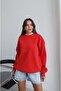 Red Orin Crew Neck Sweatshirt