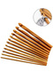 12Pcs Bamboo Handle Crochet Hook Set 3-10mm Wooden Knitting Needles for Handmade DIY Making Sweater - 7