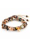 Colorful Knitted String Bead Detailed Bohemian Design Stylish Bracelet Accessory - 2