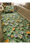 Surprise Pillow & Guest Pike Set with 5 Sizes Green Garden Pattern - 4 Pieces - 2