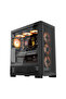 Computer case AIRNOVA (black) + 3 fans - 7