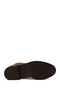 Women's Tan Buckle Suede Leather Chelsea Boots Wf180029Ds - 5