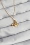 316L Steel Chain Color Colorful Zircon Stone Heart Necklace