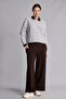 Barrel Fit Wide Leg Long Sports Sweatpants with Front Sewn Pockets H8526Ax26Au