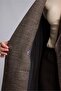 Regular Fit Plaid Double-Breasted Cashmere Coat H8594Ax26Wn - 6