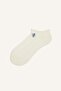 Floral Embroidered Ruffled 5-Piece Cotton Booties Socks for Girls I5472A8Ns - 3